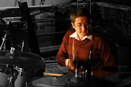 JWood on drums